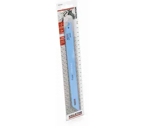 KREATOR KRT032003 / Sägeblatt für Metall-Zugsäge / BIM / Blattlänge 225 mm / 18 TPI / 2 Stk