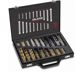 KREATOR KRT012800 / Professionelles Bohrerset (120 Stück)