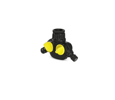 Kärcher 2.645-199.0 Zweiwegeverteiler / Wasserhahnanschluss G3|4 / Reduzierstück G1|2