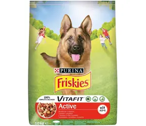 PURINA Friskies Active 10 kg / Granulat / für Hunde