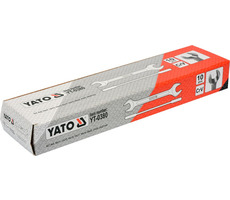 YATO Flachschlüsselsatz / 6-27 mm / CrV / 10 Stk