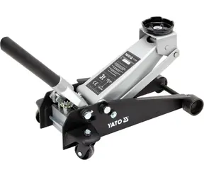 YATO Hever mobiler Kolbenhydraulik 3T / Tragfähigkeit 3t / Hubhöhe 130 - 465 mm / Gewicht 29,5 kg