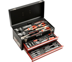 YATO Werkzeugkoffer 1|2" | 1|4" (80 Stück)