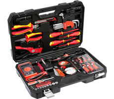 YATO Elektrowerkzeug-Set im Koffer (68-tlg.) / 1000V VDE