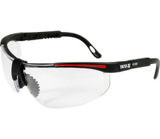 YATO Schutzbrille klar Typ 91708 / Optische Klasse 1 / Polycarbonat / Europäische Norm EN 166