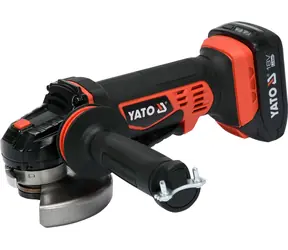 YATO YT-82826 / Akku-Winkelschleifer / 125 mm / 18V / 2,0Ah / 10.000 U/min / M14