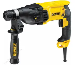 DeWalt D25133K / Bohrhammer / 800 W / 1500 U/min / 5500 Schläge pro Minute / 2,6 J / SDS PLUS