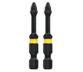 DeWalt Kreuzbohrer PZ2 / Größe 1|4 Zoll / Länge 50 mm / 2 Stk