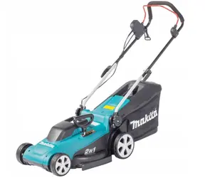 Makita ELM3720 / Rasenmäher / 1400W / bis zu 500 m2 / Schnittfläche 37 cm / Korb 40 L