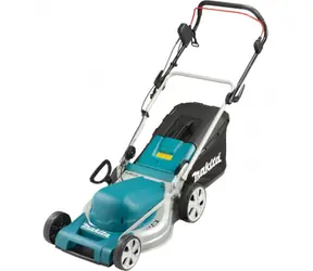 Makita ELM4121 / Rasenmäher / 1600W / bis zu 600 m2 / Schnittfläche 41 cm / 50 L Korb