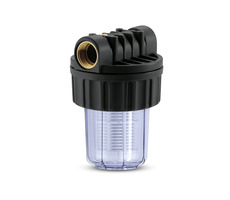 Kärcher Vorfilter für Pumpen - klein / Maschenweite 250 µm (0,25 mm) / Durchfluss max. 4000l-h / Gewinde G1