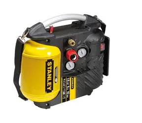 Stanley DN 200|10|5 / Ölfreier Kompressor / 1100 W / 180 lm / Druck 10 bar / 3400 U/min / 5 L