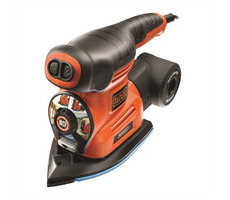 Black&Decker KA280K / Multifunktionsschleifer mit Zubehör / 220 W / 13.000 U/min / 26.000 Schwingungen pro Minute / Koffer