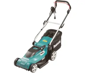 Makita ELM4120 / Rasenmäher / 1600 W / 3600 U/min / bis zu 600 m / Schnittbreite 41 cm / Fangkorb 45 l