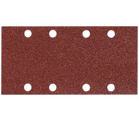 Makita P-36049 / Schleifpapier für Holz | Metall | Stein / Körnung 240 / Maße 93x228 mm / 8 Löcher / 10 Stk