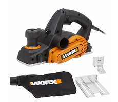 WORX WX615 / Hobel / 750W / Breite 82 mm / Schnitttiefe: 3 mm / 17.000 U/min