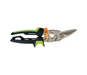 Fiskars PowerGear 1027208 Blechschere - rechts / Schnittlänge 38 mm / Zahnrad