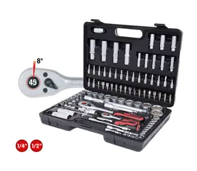 KS Tools Steckschlüsselsatz 1|4"+1|2" 96-teilig