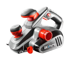 Graphite 59G678 / Hobel / 850 W / 16500 U/min / 82 mm / 3 mm / 0-12 mm / ergonomische Form