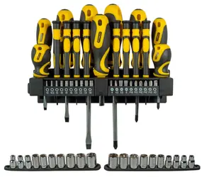 Stanley STHT0-62143 Schraubendreher-Set - Bits 1|4" - Muttern 1|4" (57 Stück)