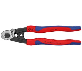 Knipex 9562190 Schere für Kabel und Drahtseile 190 mm