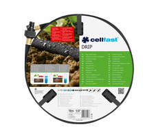 CELLFAST DRIP 19-002 Bewässerungsschlauch 12,5 mm (1|2") - Länge 15 m 