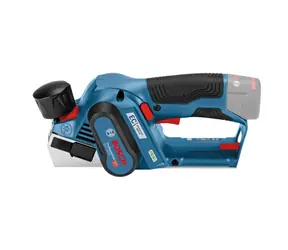 BOSCH GHO 12V-20 / Akku-Hobelmaschine / 12 V / Hobelbreite 56 mm / Nuttiefe 0-17 mm / 14.500 U/min / ohne Akku