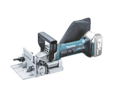 Makita DPJ180Z / Akku-Schlitzfräse / Durchmesser 100 mm / Frästiefe 20 mm / 6500 U/min / ohne Akku