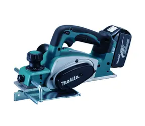 Makita DKP180RTJ / Akku-Hobel / 18V / 2x 5,0Ah / Breite 82 mm / 14.000 U/min / Schnitttiefe 0-2 mm / Koffer