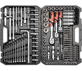 YATO Gola Set 1|2" & 3|8" & 1|4" + Zubehör 128-tlg