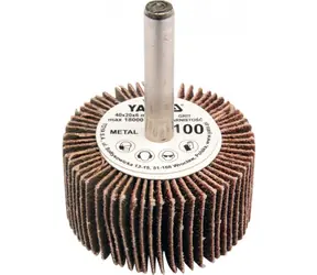 YATO Radial-Lamellenscheibe 40x20 P-40 mit 6 mm Schaft