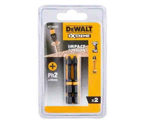 DeWalt DT70532T / Impact Torsion Extreme Bitsatz / Ph2x50mm / 2St