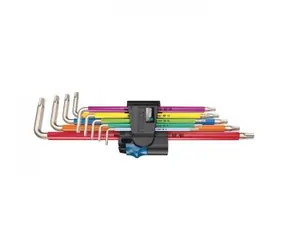 Wera 3967|9 TX SXL Multicolour HF Stainless 1 / Steckschlüsselsatz mit Haltefunktion / Edelstahl