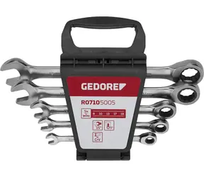 Gedore RED R07105005 - Steckschlüsselsatz / 8 - 19 mm / 5-tlg