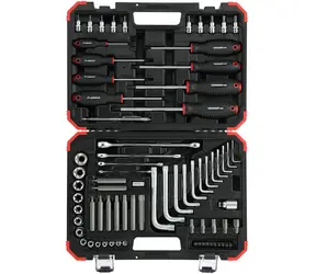 Gedore RED R68003075 - Werkzeugset / 1|4" + 1|2" / 75-tlg
