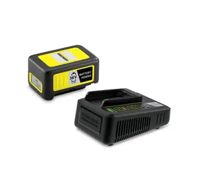 Kärcher Kit - Akku 36V I 2,5Ah & Schnellladegerät / für 36 V Battery Power Geräte / LCD-Display
