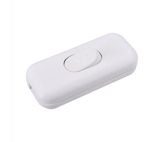 Solight Schnurschalter weiß / einpolig durch