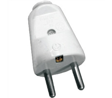 Solight Stecker gerade IP20 weiß