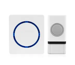 Solight 1L45 kabellose Akku-Türklingel 120 m weiß