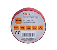 Solight AP01R Isolierband 15mm x 0,13mm x 10m rot