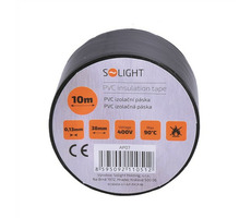 Solight AP07 Isolierband 38mm x 0,13mm x 10m schwarz