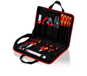 Knipex 00 21 11 Werkzeugtasche „Compact“ Electric 14-tlg
