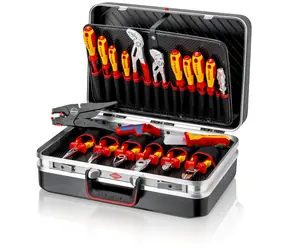 Knipex 00 21 20 "Vision24" Werkzeugkoffer Elektrik 20-teilig