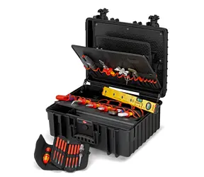 Knipex 00 21 37 Werkzeugkoffer „Robust45 Move“ Elektro 21-tlg