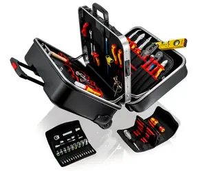 Knipex 00 21 42 Werkzeugkoffer "Big Twin" Electric 21-teilig