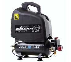 Aerotec Vento Silent 6 / Ölfreier Kompressor / 700 W / 90 lm / 8 bar / 6 L / 1440 U/min