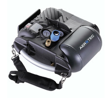 Aerotec Airliner 5 GO / Mobiler ölfreier Kompressor / 1100 W / 110 lm / 8 bar / 5 L / 3400 U/min
