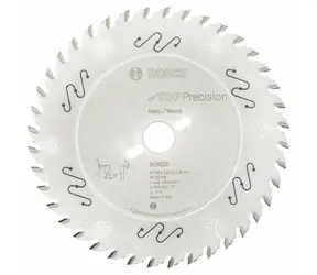 BOSCH Top Precision Best for Wood 2608642111 / Kreissägeblatt / 250 x 3,2 mm / 30 mm / 40 Zähne