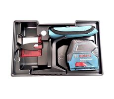 BOSCH GCL 2-15 / Kombinierter Laser / Reichweite bis zu 15 m / Selbstnivellierungsbereich ±4° / Genauigkeit ±0,3 mm / mit Batterie und Zielplatte