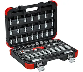 Gedore RED R59003059 - Steckschlüsselsatz / 3|8" / Chrom-Vanadium-Stahl / 59-tlg